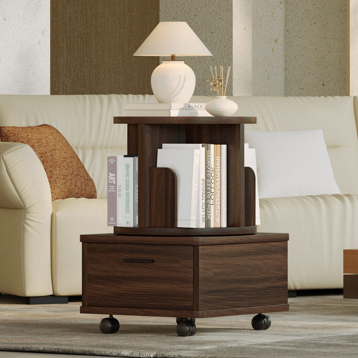 Razu Mesa de Cabeceira com Gavetas de Armazenamento