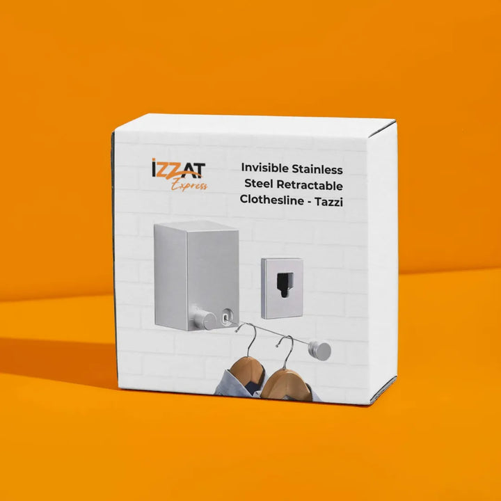 Varal Premium Invisível Retrátil de Aço inox - Tazzi