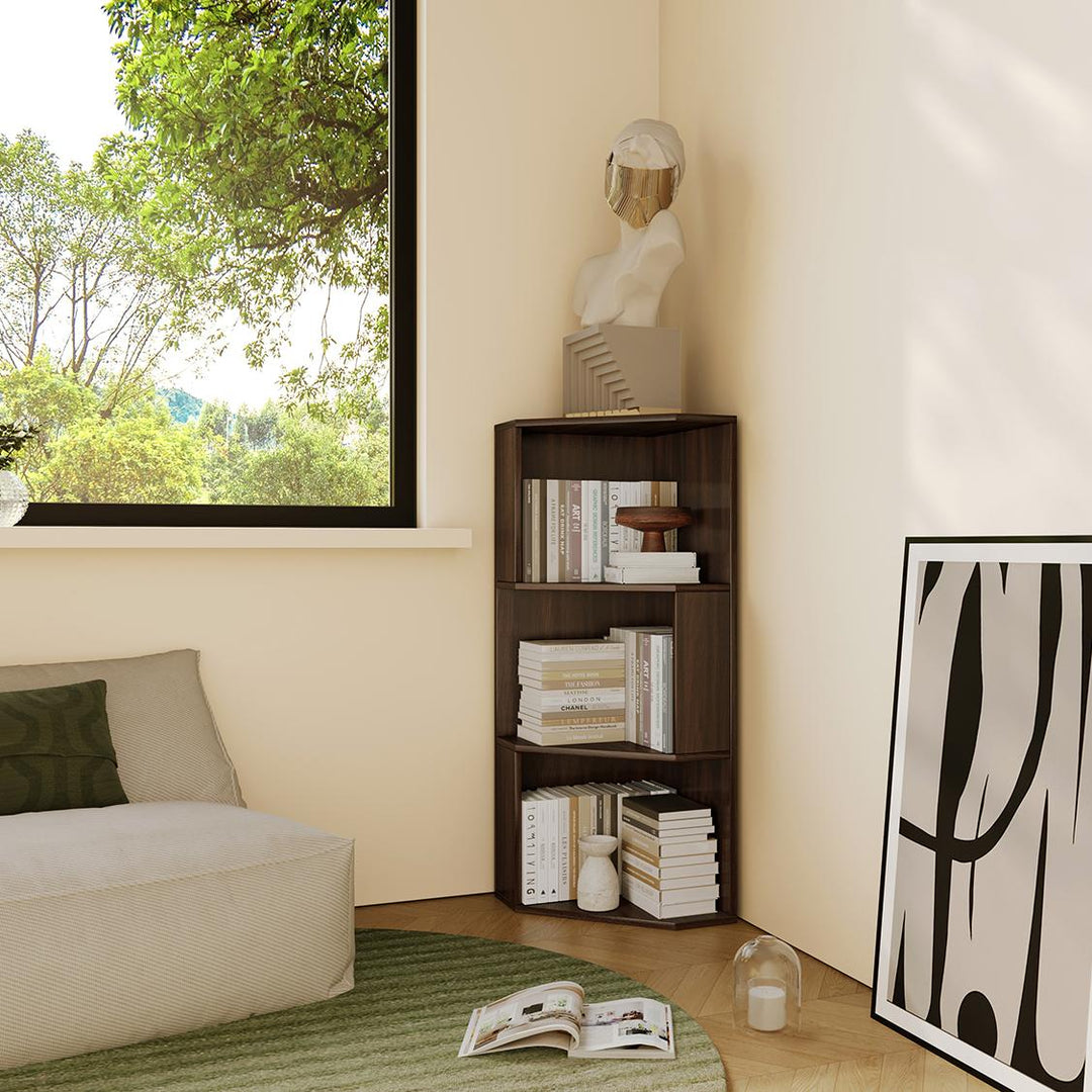 Estante de Canto Razu Estilo Mid Century para Espaços Pequenos - Promoção de Liquidação - 5 unidades restantes