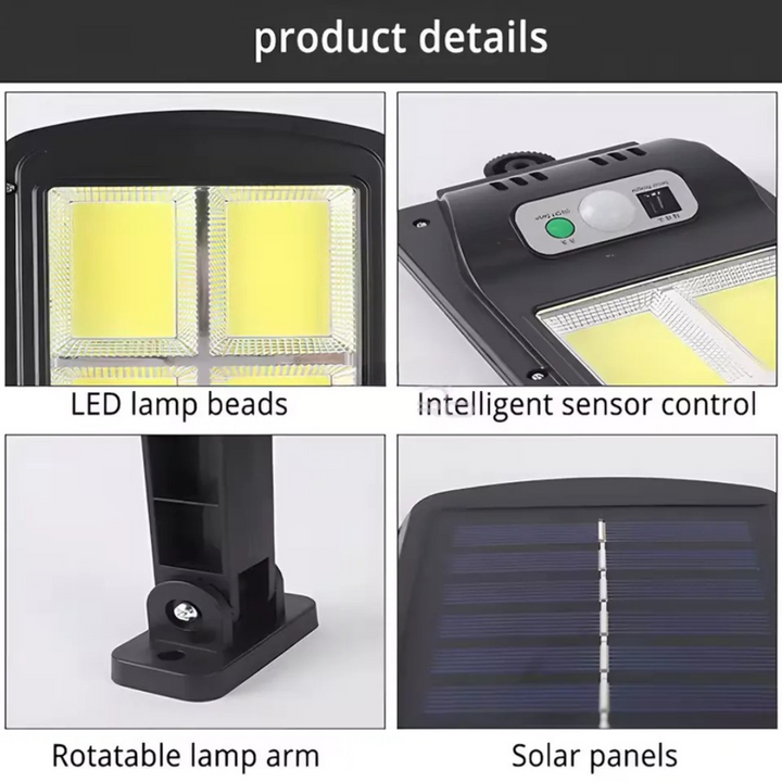 Luminária Solar de Jardim - Tazzi