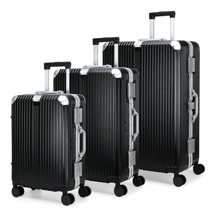 Conjunto Malas de Viagem Premium em Alumínio