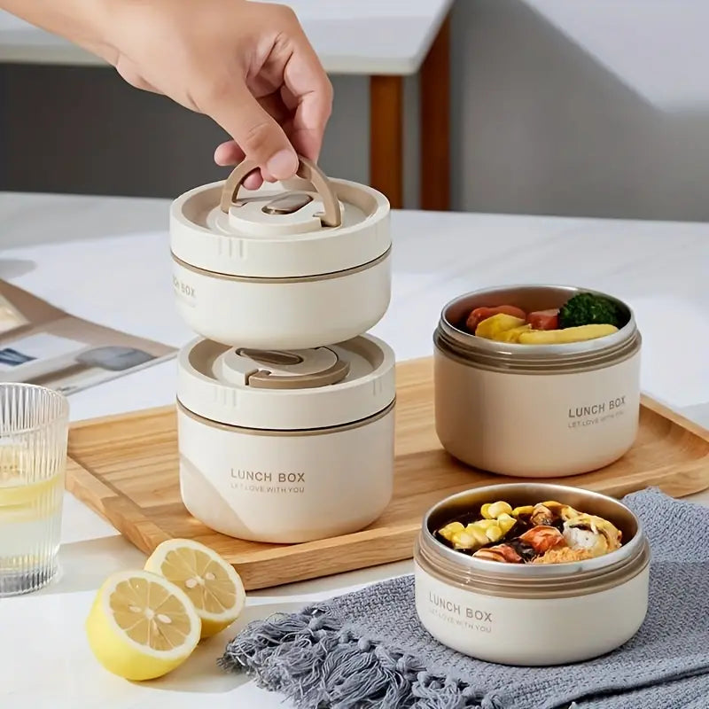 Kit de Potes Térmicos Lunch Box + BRINDES - Tazzi