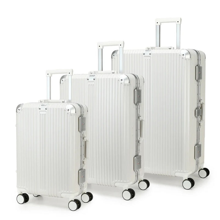 Conjunto Malas de Viagem Premium em Alumínio