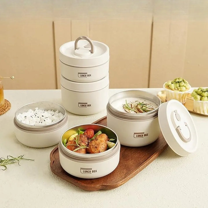 Kit de Potes Térmicos Lunch Box + BRINDES - Tazzi