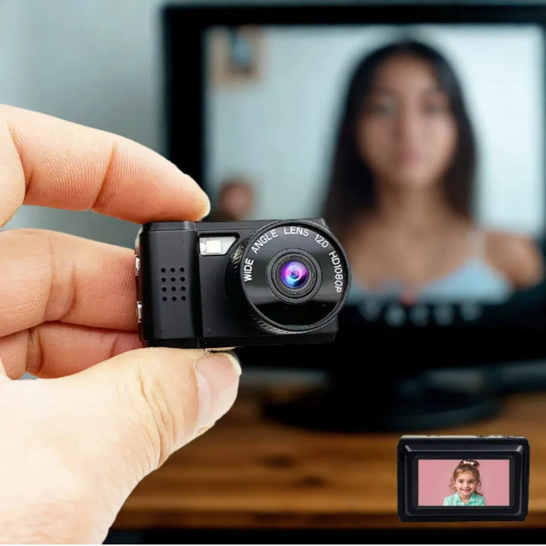 Mini Câmera Retrô - Tazzi