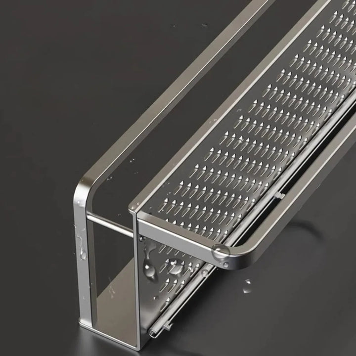 Prateleira Fixa Para Banheiro em Alumínio - Tazzi