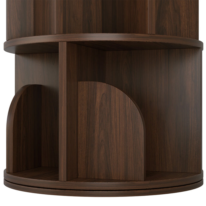 Estante Giratória 360° RAZU Circinus Core – 4 Prateleiras