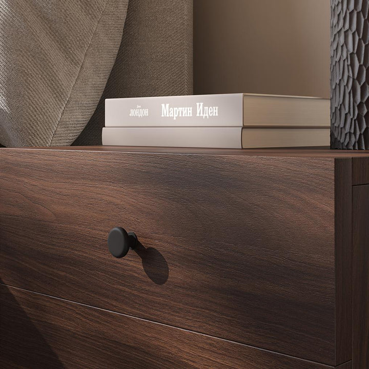 Mesa de Cabeceira em Madeira Razu com Casinha para Gato