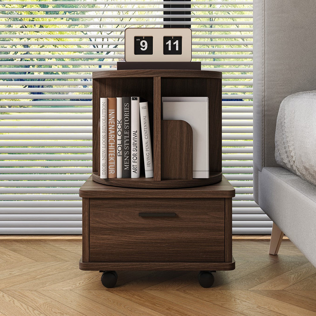 Razu Mesa de Cabeceira com Gavetas de Armazenamento