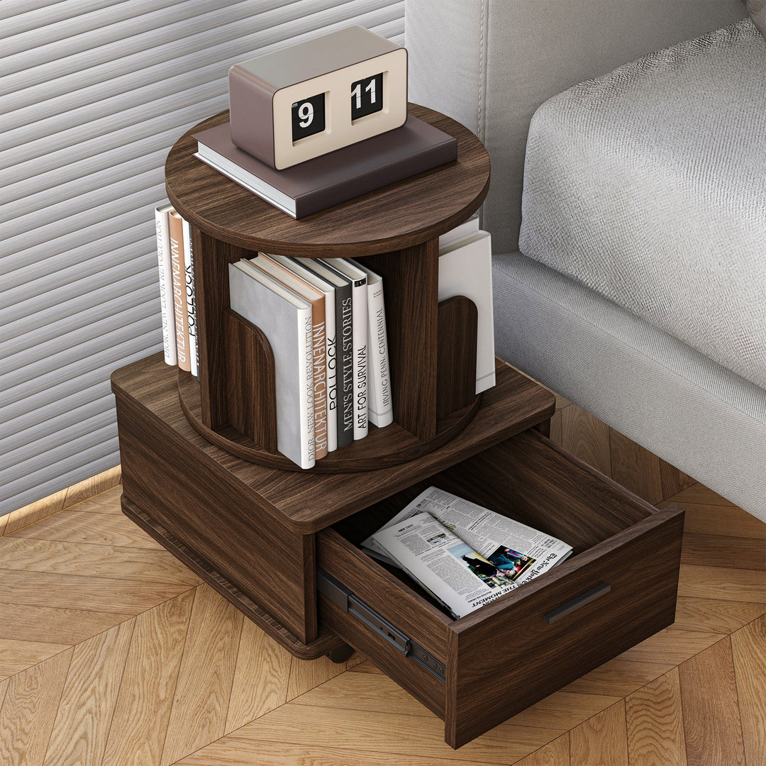 Razu Mesa de Cabeceira com Gavetas de Armazenamento