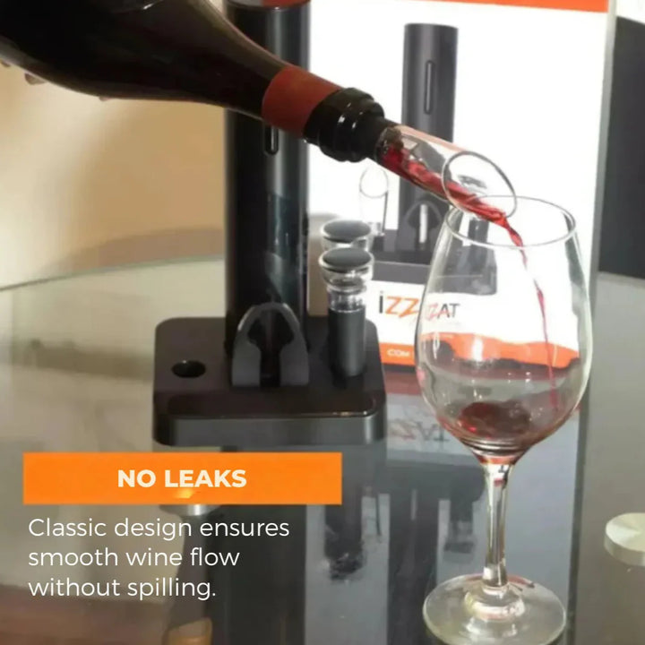 Abridor de Vinho Elétrico Razu™ ORIGINAL + 3 Brindes Grátis