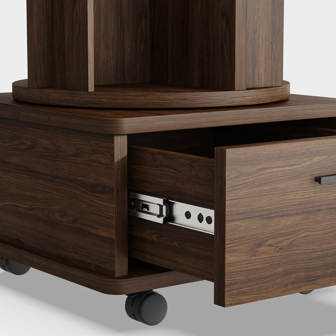 Razu Mesa de Cabeceira com Gavetas de Armazenamento