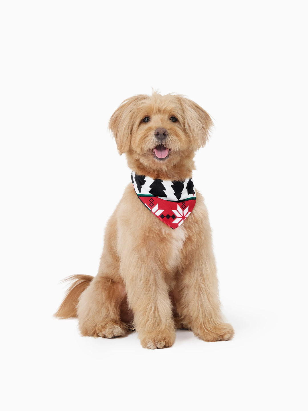 Pijamas de Natal com padrão de rena 3D, macacões com capuz e fecho, outfits em família coordenados nas cores vermelho/preto.