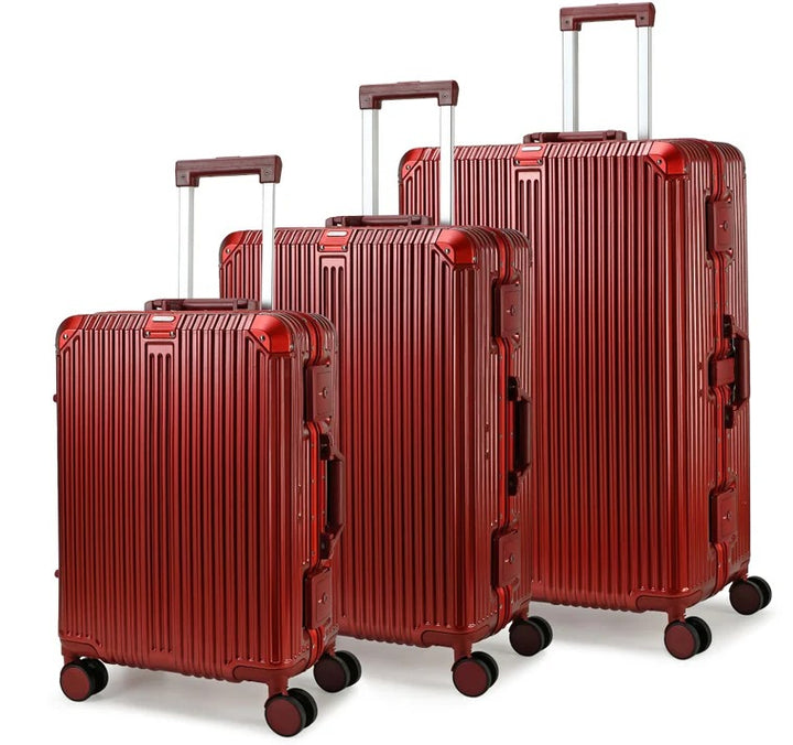 Conjunto Malas de Viagem Premium em Alumínio