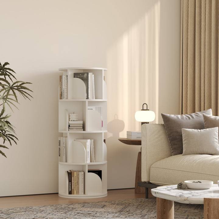 Estante Giratória 360° RAZU Circinus Core – 4 Prateleiras