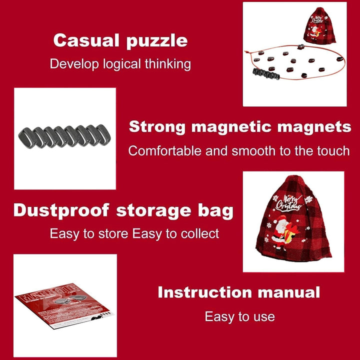 🎅SALDOS de NATAL 🎁 Jogo de Damas Magnético🔥