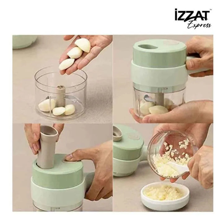 Triturador multifuncional 4 em 1 Tazzi + Brinde Escova de limpeza