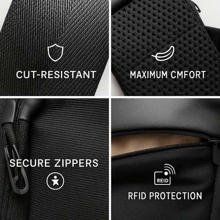 Travel Urban Sling Bag - Tazzi