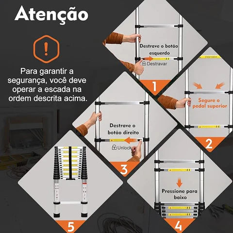 Escada Telescópica ProFlex