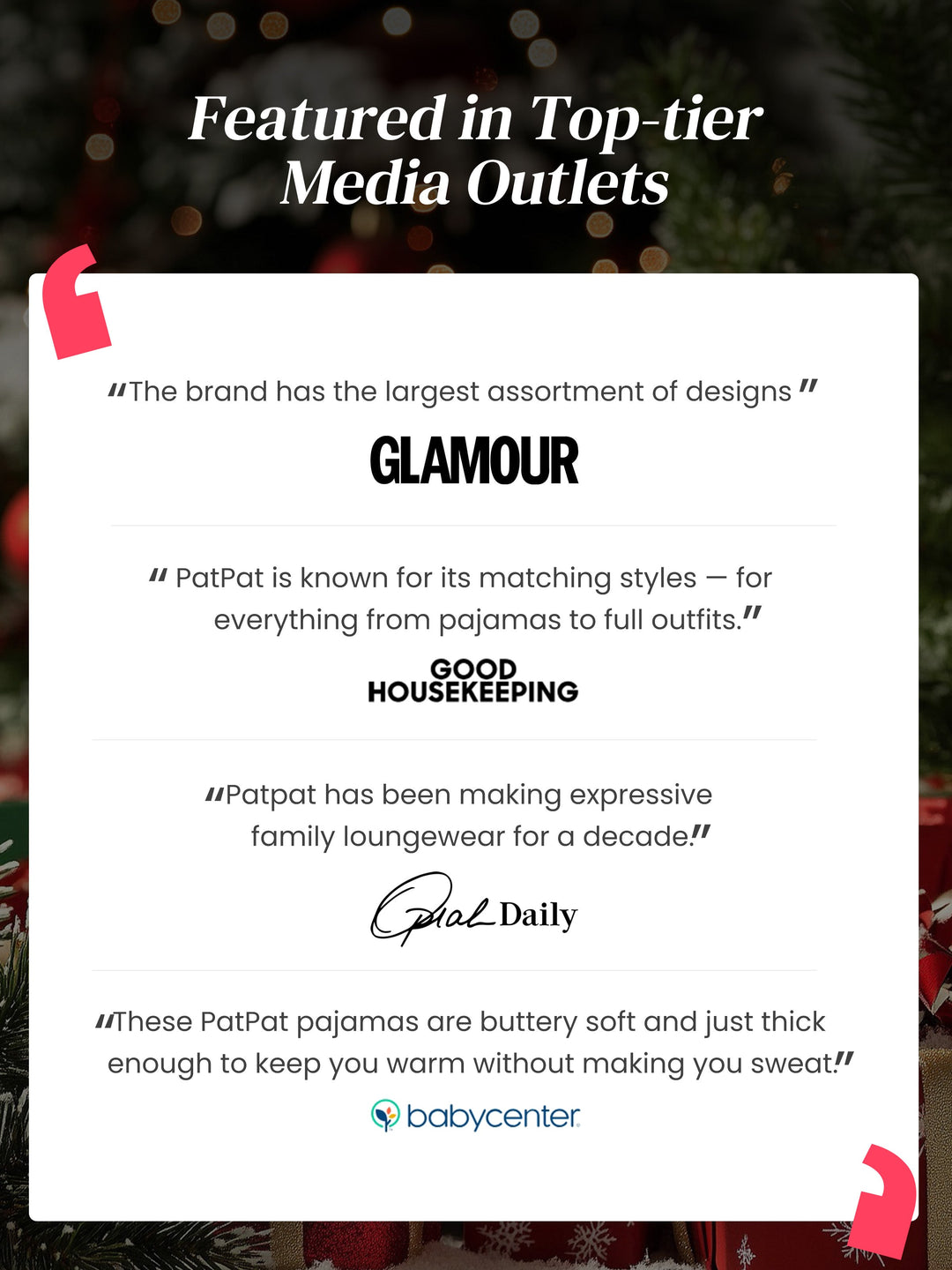 Conjunto de Pijamas Coordenação de Natal para toda a Família Estampado com Pai Natal e Árvore de Natal, Pijamas de Manga Longa com Meias de Natal Brancas