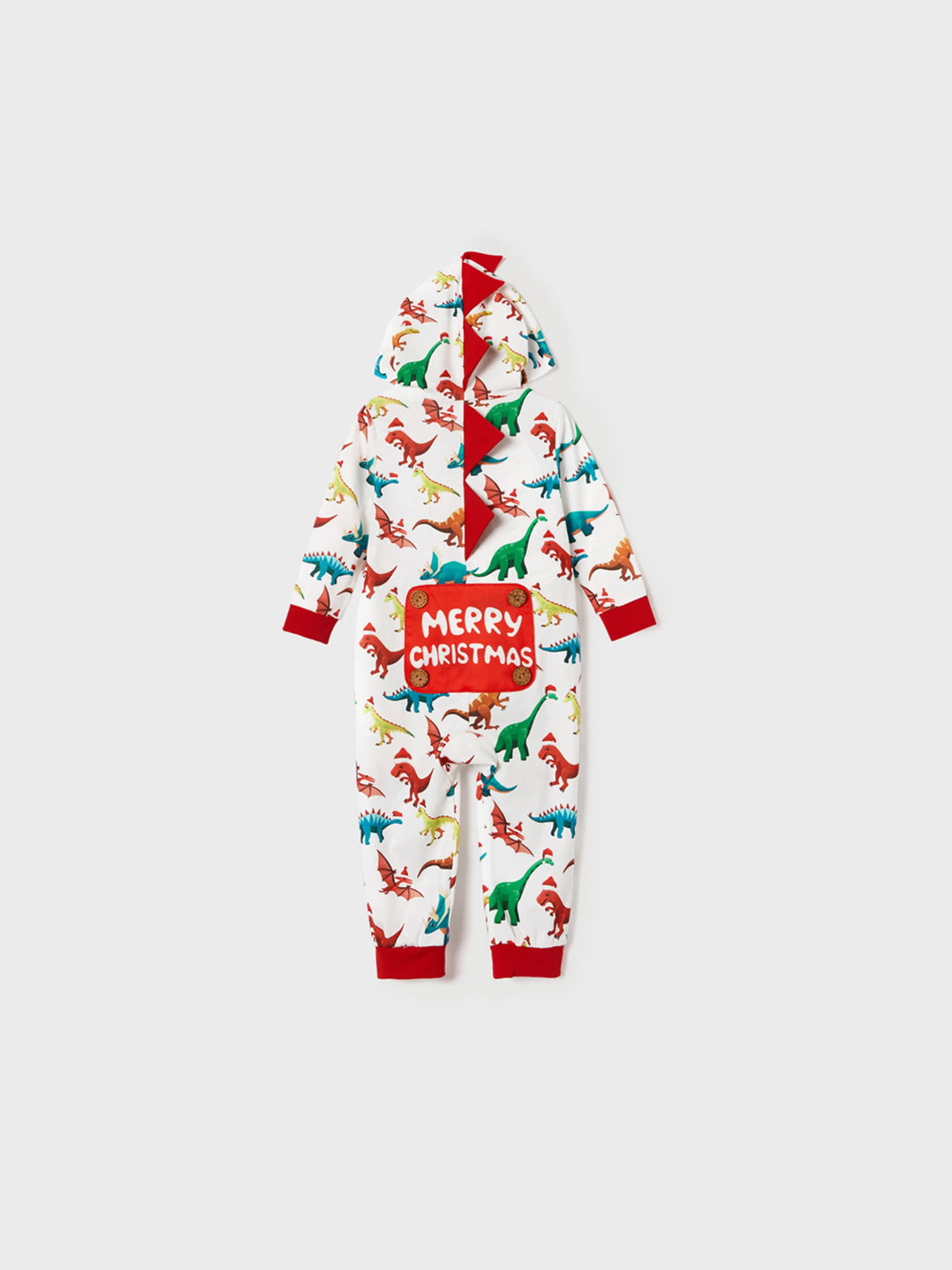 Pijamas de Natal em Família com Design 3D - PJs tipo Onesie com Meias de Natal Multicoloridas