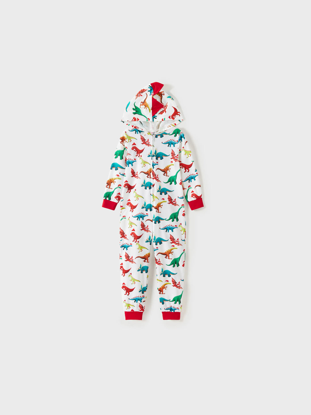 Pijamas de Natal em Família com Design 3D - PJs tipo Onesie com Meias de Natal Multicoloridas