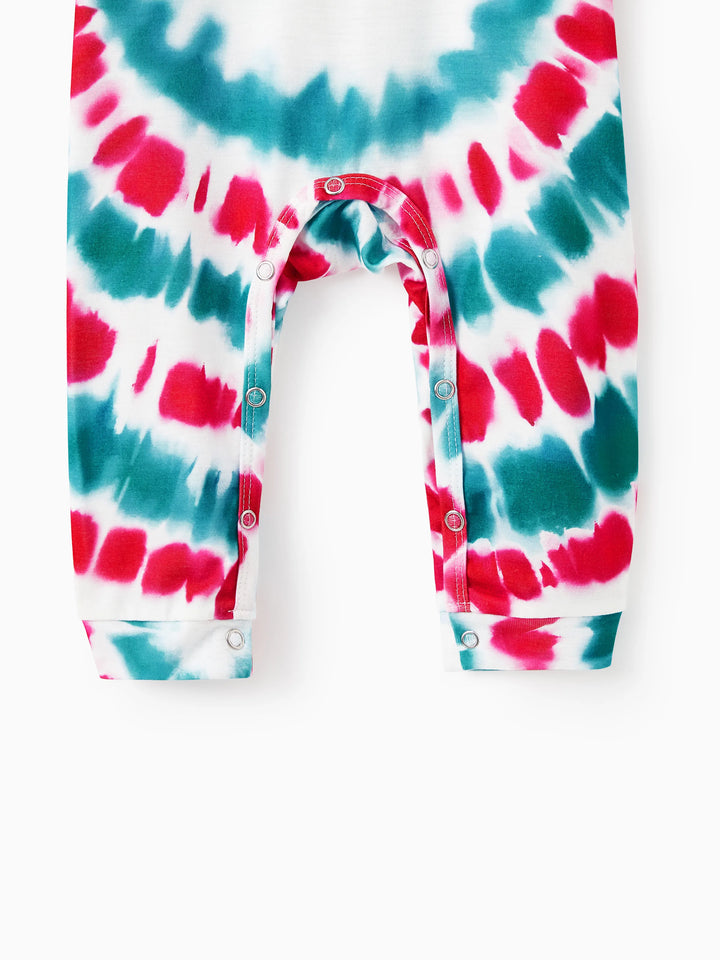 Conjuntos de Pijamas Coloridos Matchy para a Família com Impressão de Boneco de Neve de Natal e Meias Natalícias Multi-coras