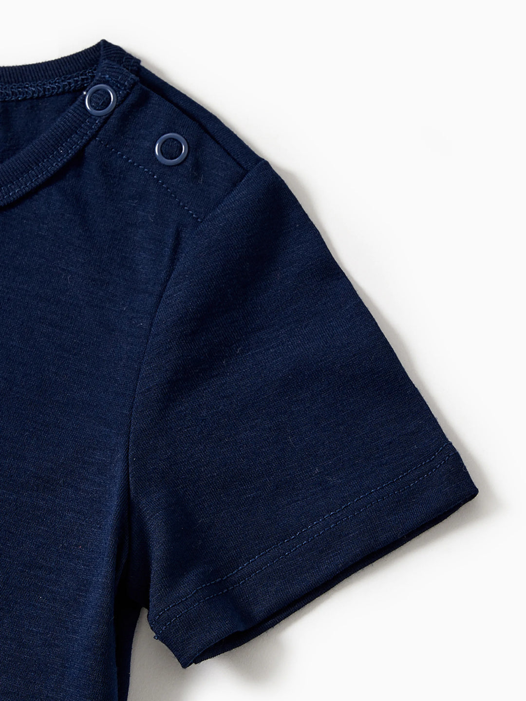 Pijamas de Família em Conjunto com Estampa de Renas de Natal que Brilham no Escuro, com Meias de Natal, Azul Escuro