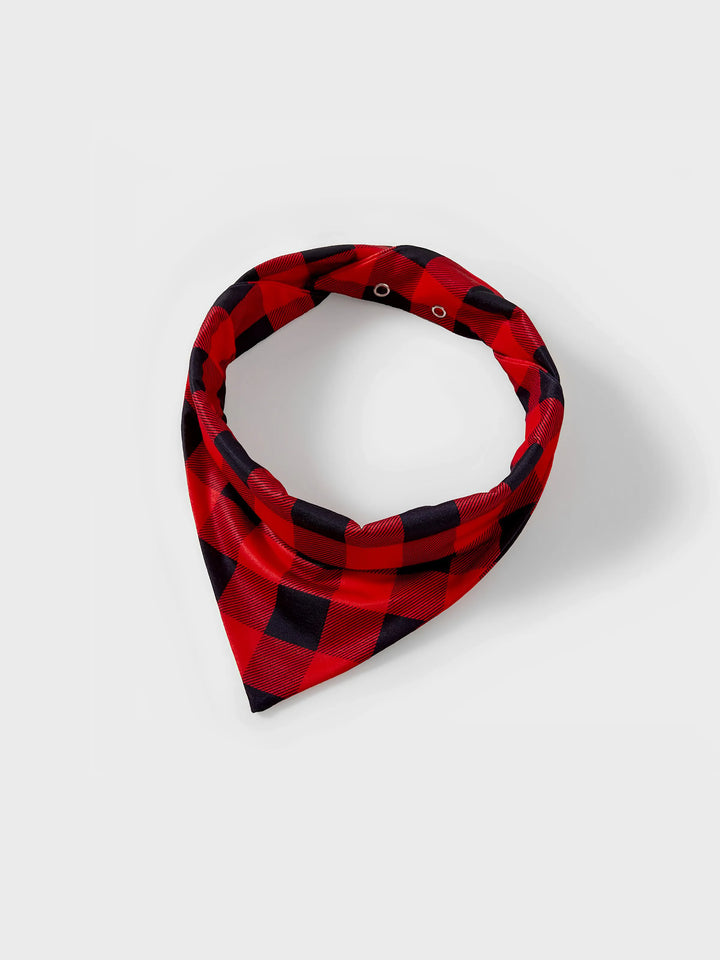 Conjuntos de Pijamas de Natal para Família com Impressão do Pai Natal e Mangas Raglan, incluindo Meias de Natal (Certificação de Segurança SGS) Vermelho