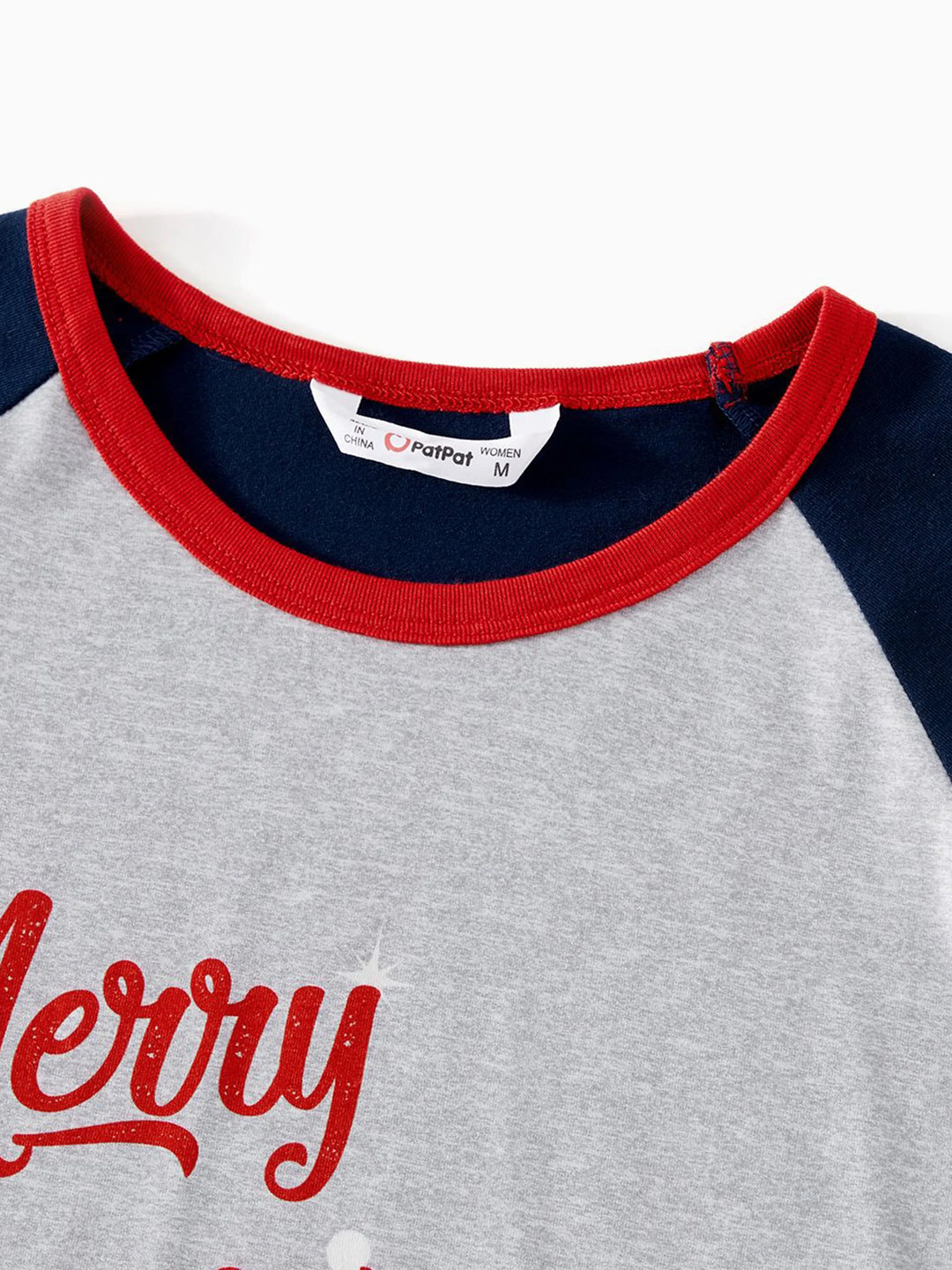 Conjuntos de Pijamas de Manga Raglan para Família com Estampas de Boneco de Neve e Carta de Natal, com Meias de Natal Coloridas