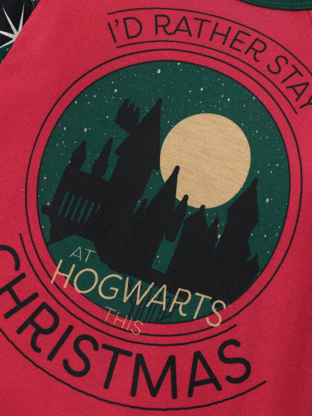 Conjuntos de Pijamas Combinados de Natal da Família Harry Potter com Meias de Natal de Hogwarts