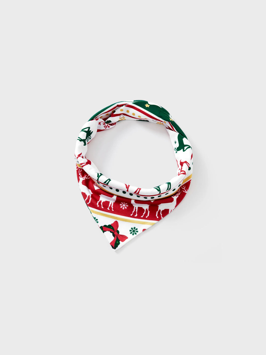 Conjunto de Pijamas de Natal para a Família com Padrão de Rena/Árvore de Natal e Meias de Natal em Cores Contrastantes