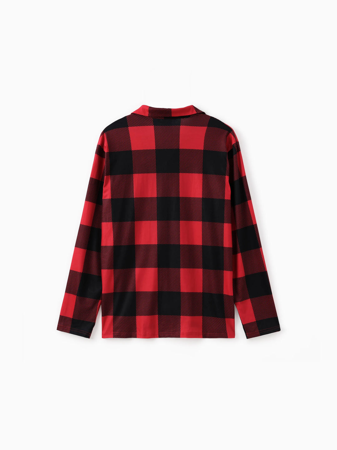 Conjuntos de Pijamas em Vichy Vermelho da PAW Patrol para a Família, com Estampas de Chase, Marshall, Skye e Rubble, acompanhados de Meias de Natal.