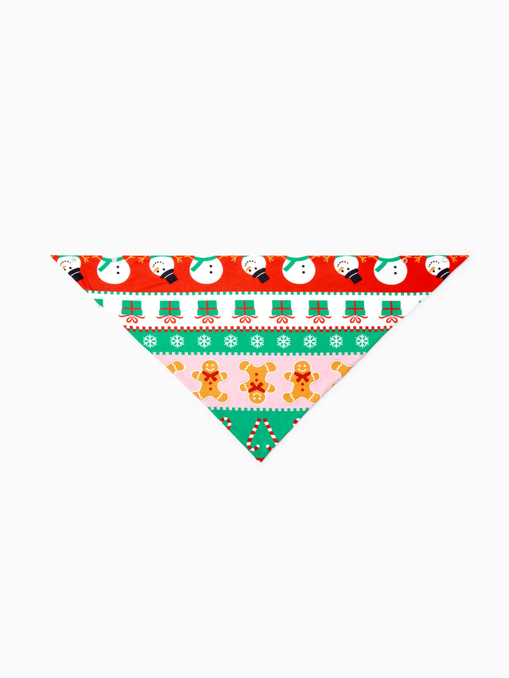 Pijamas de uma peça Conjuntos de Natal Coordenados Estampados com Zíper à Frente Impressão Holly Jolly com Meias de Natal Fundo Multicolorido