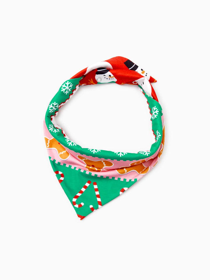 Pijamas de uma peça Conjuntos de Natal Coordenados Estampados com Zíper à Frente Impressão Holly Jolly com Meias de Natal Fundo Multicolorido