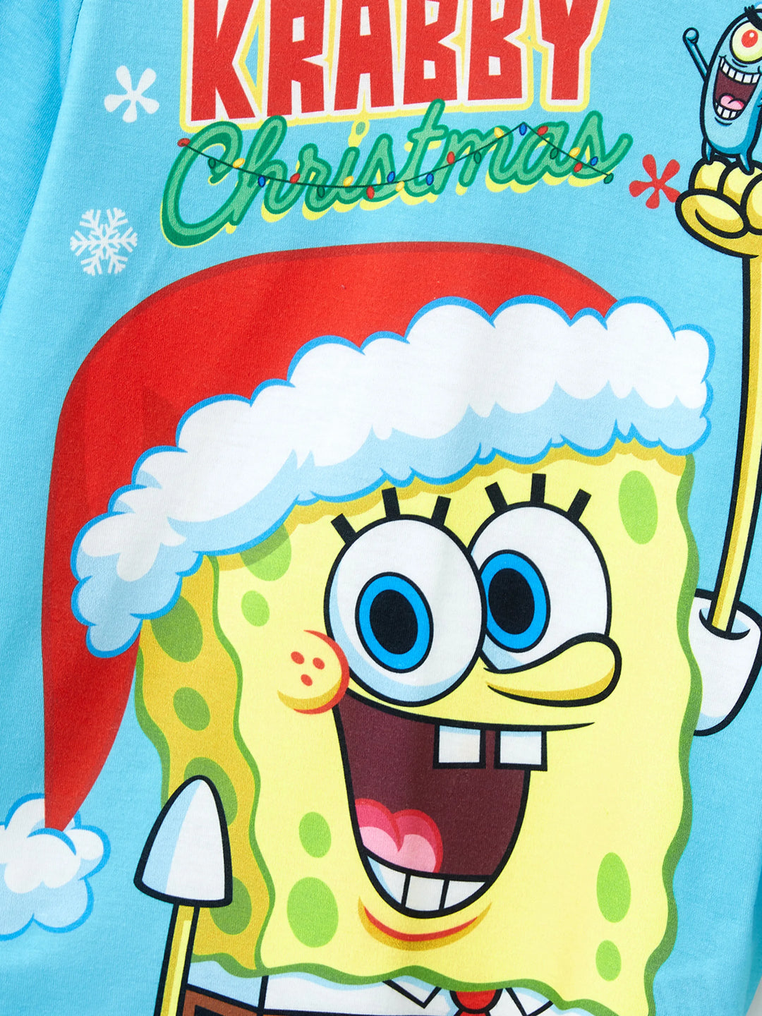 Conjuntos de Pijamas para a Família SpongeBob SquarePants com Meias de Natal