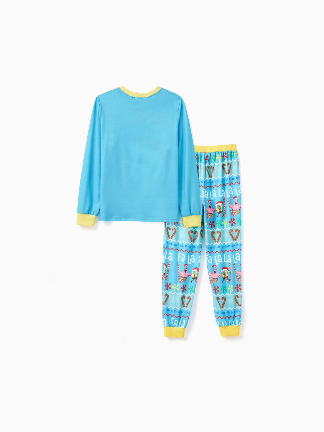 Conjuntos de Pijamas para a Família SpongeBob SquarePants com Meias de Natal