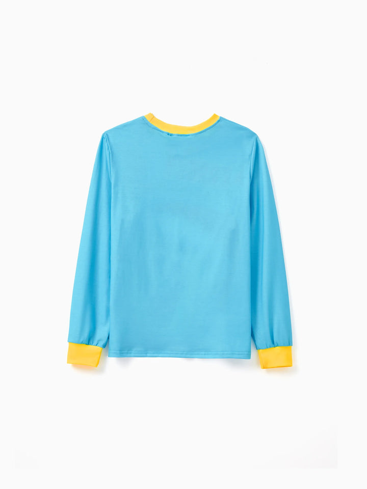 Conjuntos de Pijamas para a Família SpongeBob SquarePants com Meias de Natal