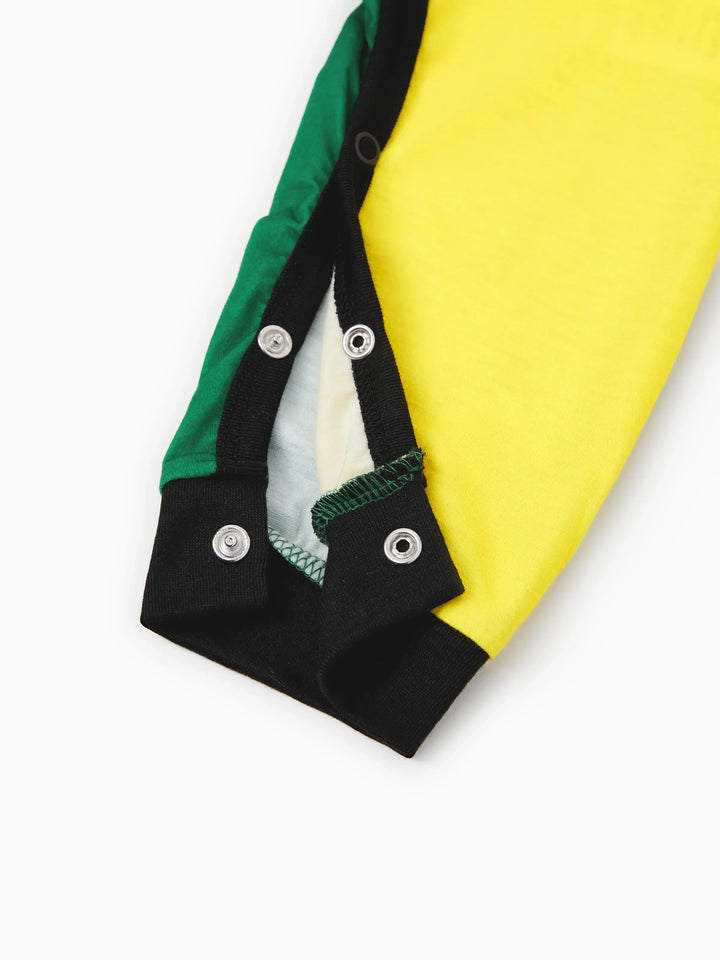 Conjuntos de Pijamas com Cintura e Colarinho para a Família a Condizer com Tema de Natal + Meias de Natal ELF