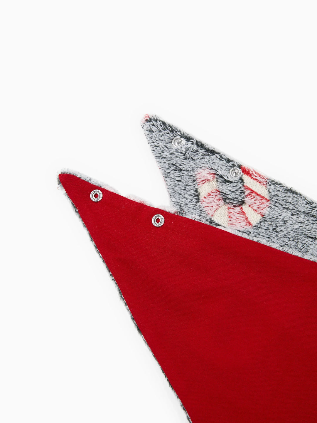 Pijamas de Uma Peça Conjuntos de Natal Correspondentes Padrão de Bastão de Caramelo (Brilham no Escuro) com Meias de Natal Pretas