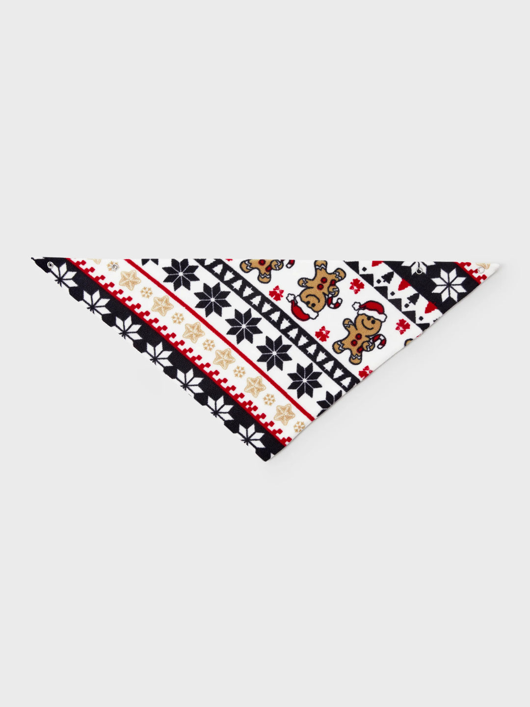 Conjunto de Pijamas de Fleece em Família para o Natal com Estampado de Gengibre e Flocos de Neve e Meias de Natal Vermelhas