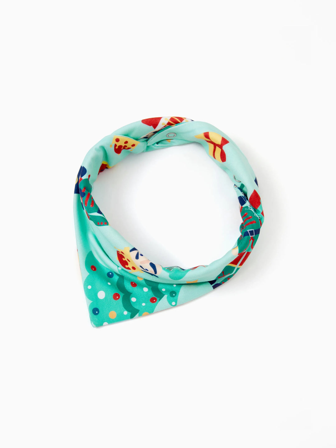 Conjunto de Pijamas Familiares de Natal em Coordenação com Estampa de Soldado e Árvore de Natal, incluindo Meias de Natal, Verde Claro