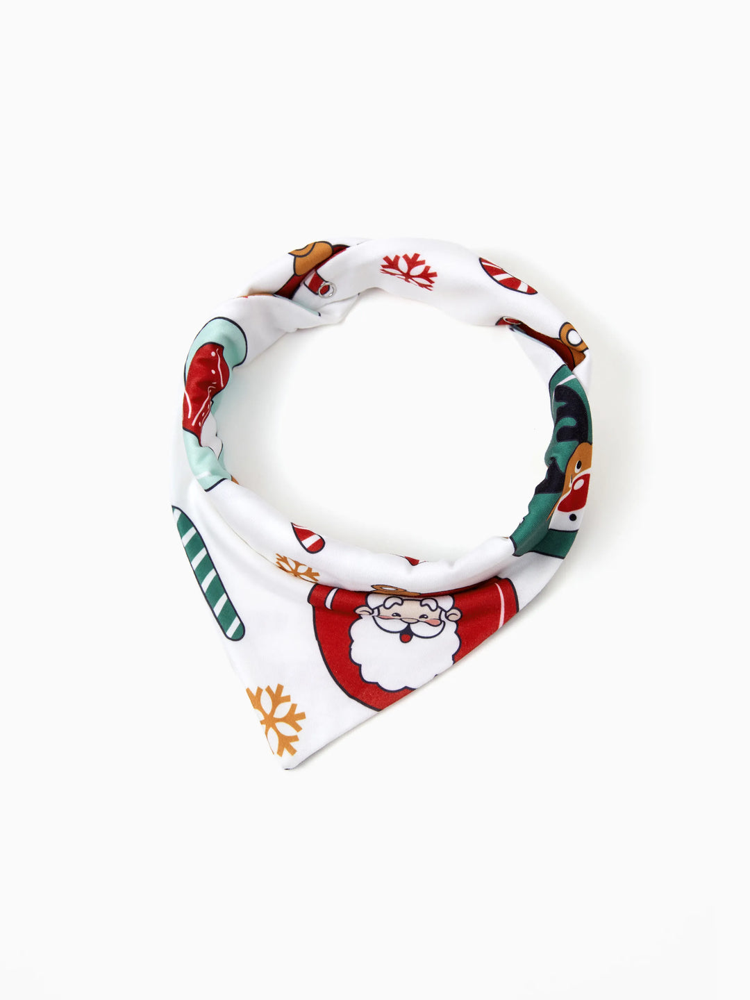 Conjunto de Pijamas em Família a Condizer para o Natal com Renas e Pai Natal e Meias de Natal Verdes