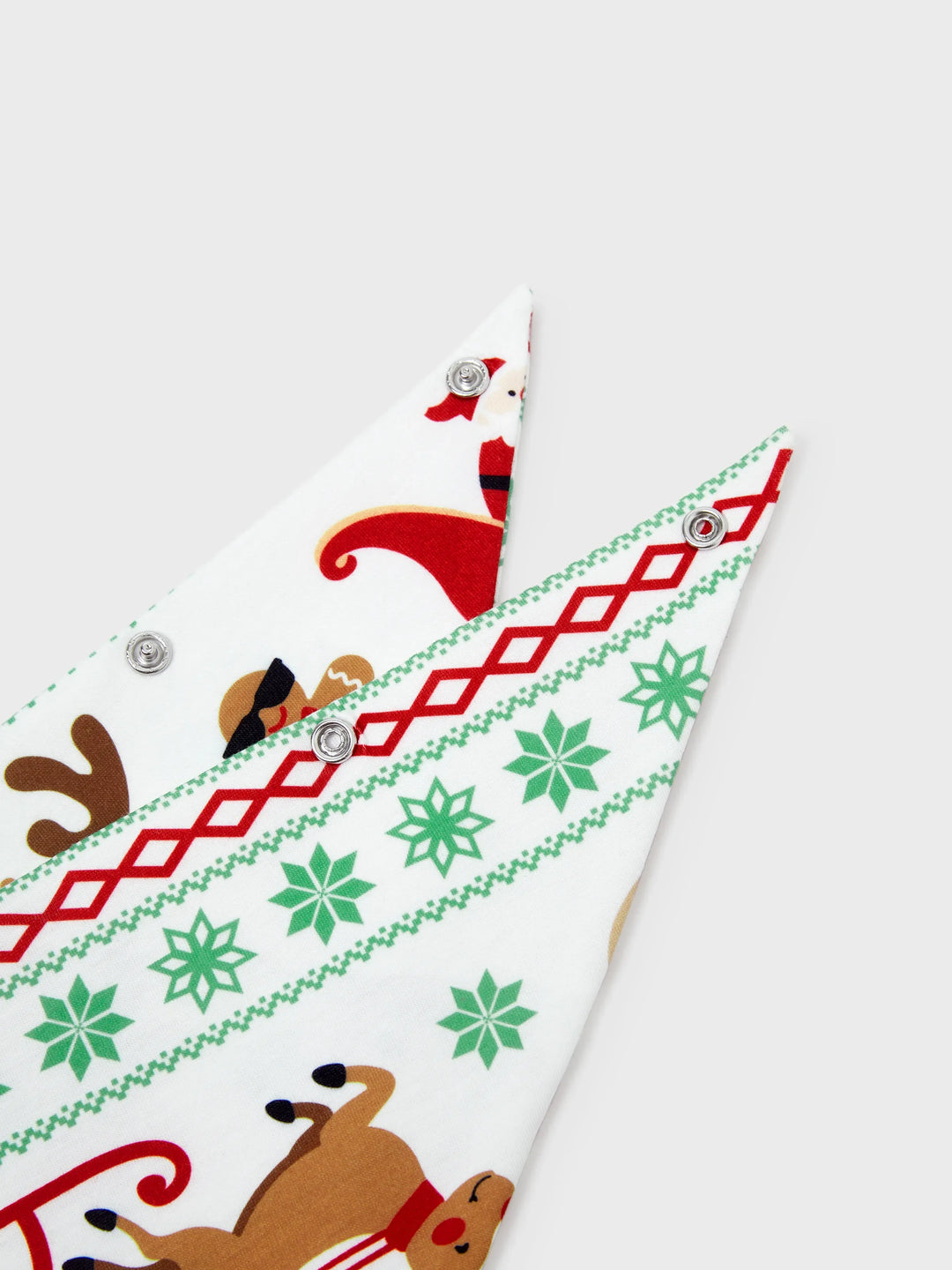 Conjunto de Pijamas em Conjunto para a Família com Motivo de Renas - Pijamas de Manga Longa com Meias de Natal Vermelhas