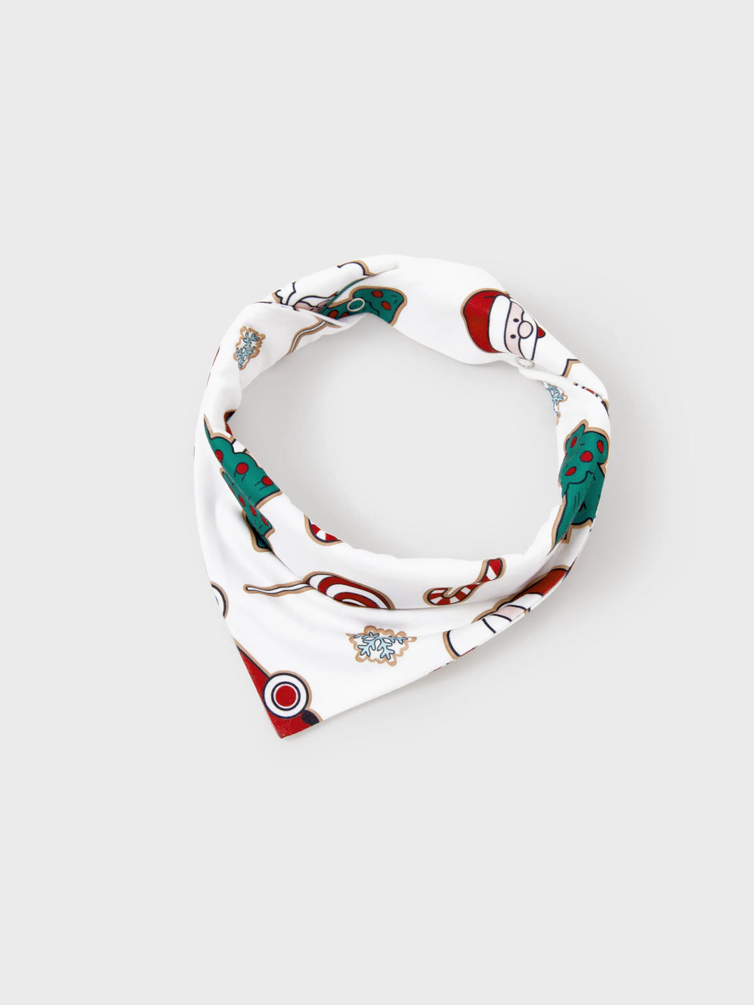 Conjunto de Pijamas em Família para o Natal com Impressão de Pai Natal e Árvore de Natal - PJs Brancos com Meias de Natal Brancas