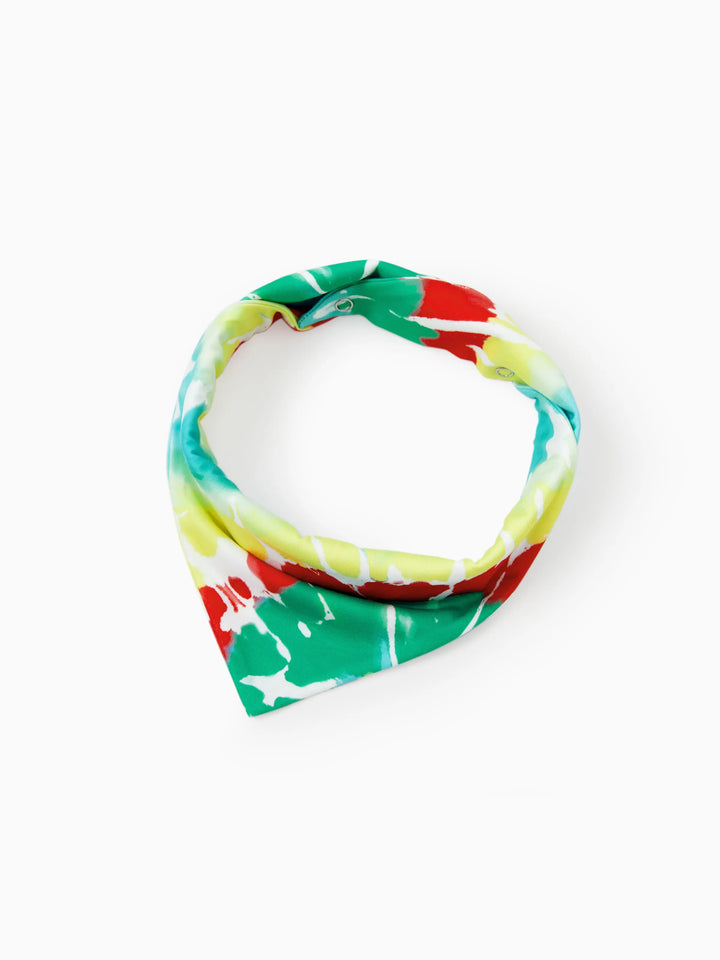 Conjunto de Pijamas de Natal para a Família em Coordenação com Estampa Colorida de Árvore de Natal e Meias de Natal Multicoloridas