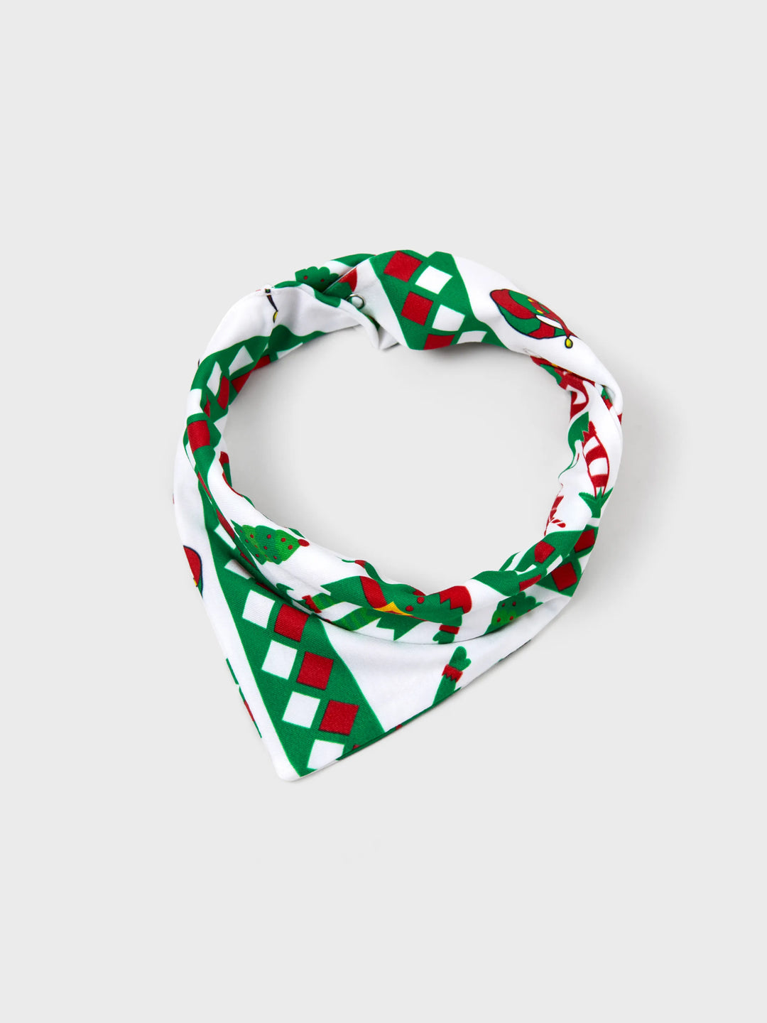 Conjunto de Pijamas de Natal para a Família em Conjunto com Meias de Natal - Estampa de Elfo - Vermelho