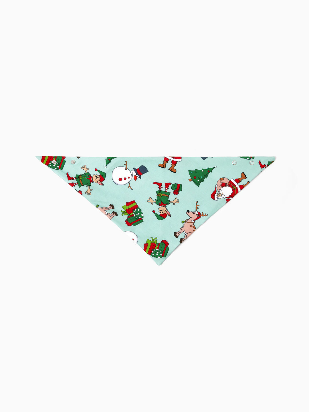 Conjunto de Pijamas de Natal Coordinate para Família com Estampa de Renas e Meias de Natal Verde Claro