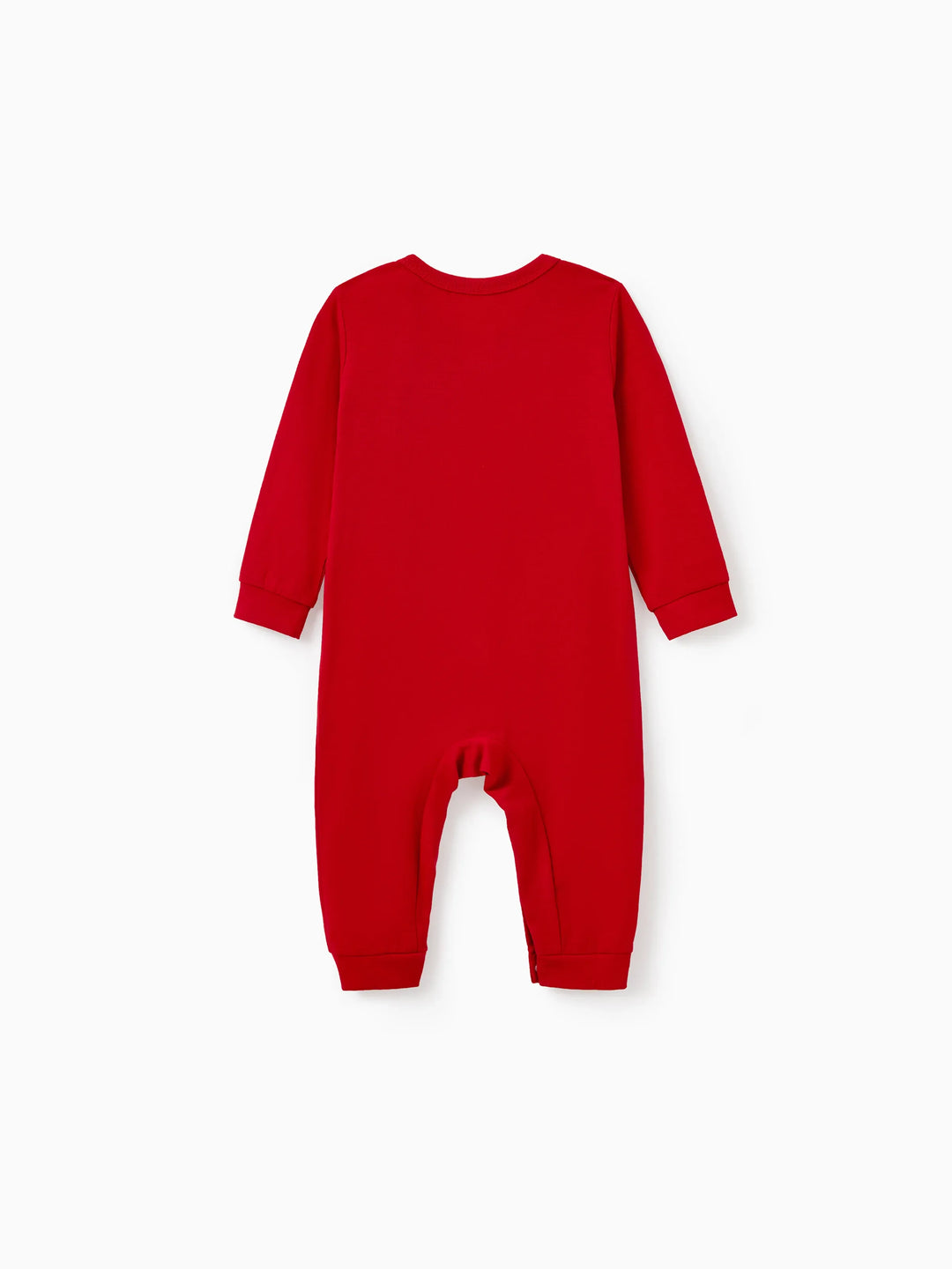 Conjunto de Pijamas em Conjunto para a Família com Estampa de Renas que Brilha no Escuro e Meias de Natal Vermelhas