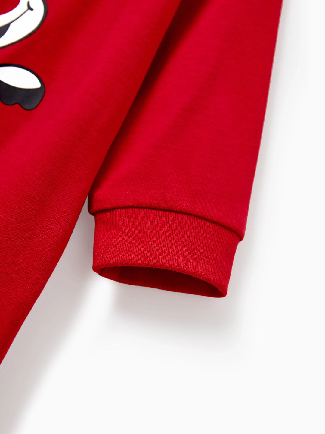 Conjunto de Pijamas em Conjunto para a Família com Estampa de Renas que Brilha no Escuro e Meias de Natal Vermelhas